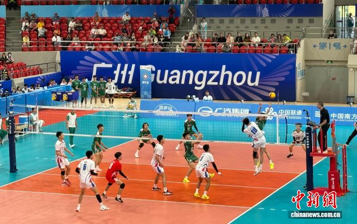 全运会U18男排首日山东3-0胜山西 队员入选国字号