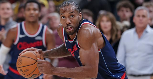 伦纳德绝杀制胜跳投助快船险胜步行者