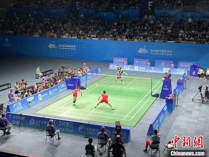 雅思组合惊心入围亚运会混双决赛 郑思维直言：